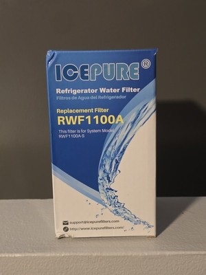 ICEPURE Refrigerator Water Filter RWF1100A Replacement Cartridge NSF Certified