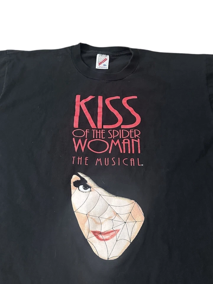 Camiseta Kiss Of The Spider Mujer The Musical Vintage Años 90 Talla XL Foto 2 de 4