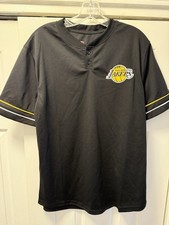NBA Los Angeles Lakers Warm Up Shirt Founded In 1946 Athletic Men s Size Medium