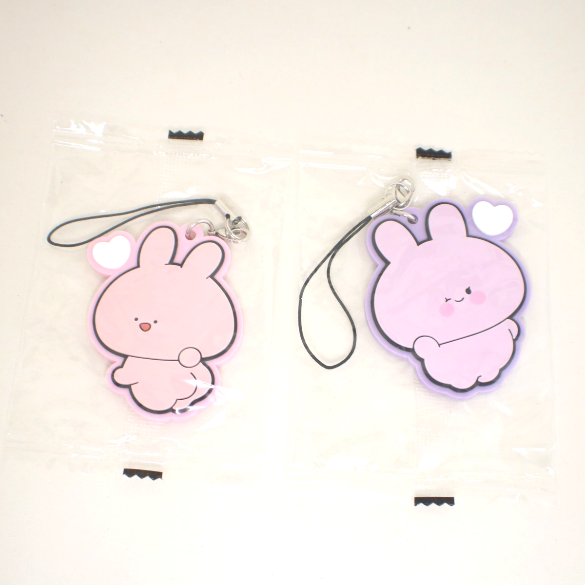 Asamimi-chan & Anemimi-chan Rubber Strap 2-Piece Set Mascot