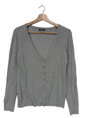 GUESS Cárdigan Mujeres Chaqueta Talla EU 36 gris claro look casual - Imagen 1 de 4
