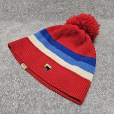 Coal Headwear Beanie Hat Toque Adult OSFM Knit Acrylic Ski Red White Blue Stripe