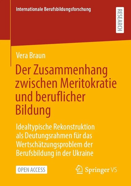 Vera Braun | Der Zusammenhang Zwischen Meritokratie Und Beruflicher Bildung-image