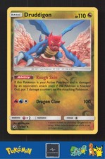 2018 Pokemon SM Dragon Majesty 45/70 Druddigon Reverse