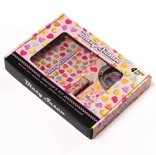 Blazy Susan Smoker’s Kit Set. Candy Pink. Grinder, Tray. Machine. Ashtray.