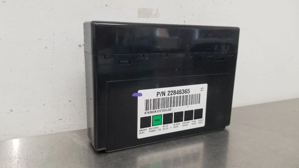 13 GMC SIERRA 3500 MÓDULO DE CONTROL DE CARROCERÍA BCM 22846365 Foto 4 de 4