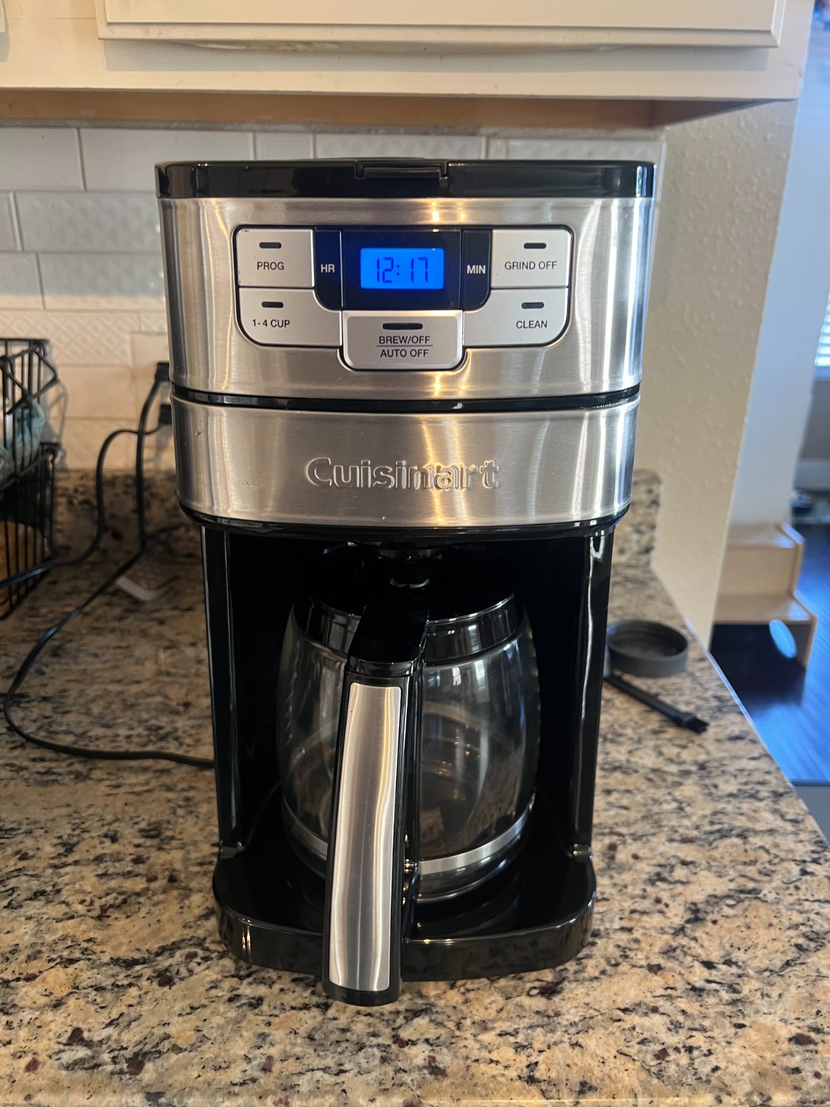 Cuisinart Burr Grind & Brew 12-Cup Coffeemaker