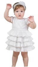 Taufkleid Baby Gr. 50 56 62 68 Babykleid Tauf...