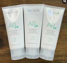 Nu Skin Nuskin AP24 Whitening Fluoride Toothpaste 3 Pack - EXP 08/26 - 10/26
