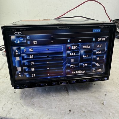 Pioneer AVIC-Z1 Navigation CD DVD Player HDD Recording 7