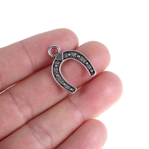 Accesorios para hacer joyas de aleación en forma de herradura 30 piezas hágalo usted mismo manualidades decoración - Imagen 11 de 12