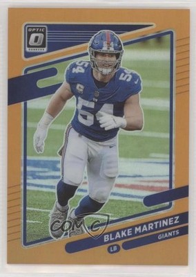 2021 Panini Donruss Optic Orange Prizm 83/199 Blake Martinez #17 0sp3