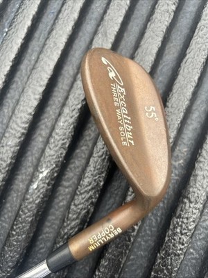 Excalibur 3 Way Sole Beryllium Copper Sand Wedge RH 55° 36'' Golf Club See Pics!!