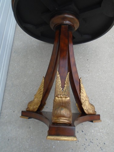 HOLD Maitland Smith Acanthus Center Table Winged Koi Dolphin Head Neoclassical - Picture 14 of 18