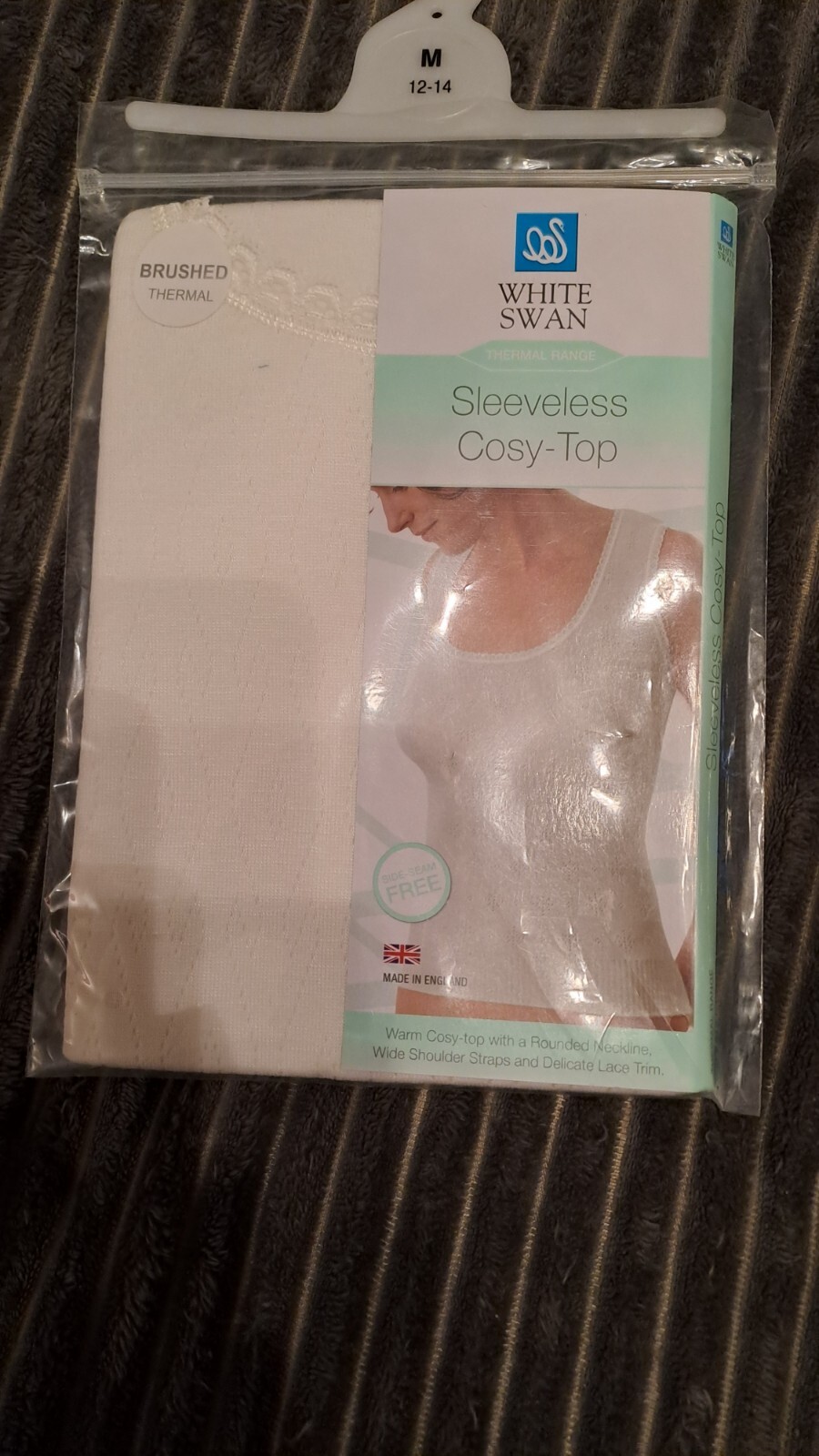 Two Ladies Thermal Vests Size 1214 eBay