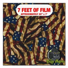 Hydrographic film Weathered Glory hydro dipping 7' x 20" hydro dip