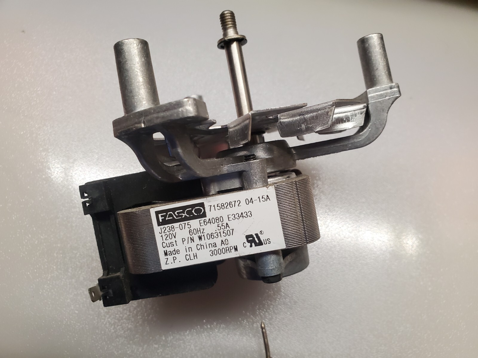 Whirlpool OEM W10794022 Range Oven Convection Fan Replacement Assembly-image