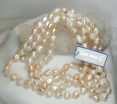 Pink Fresh Water Pearl Necklace