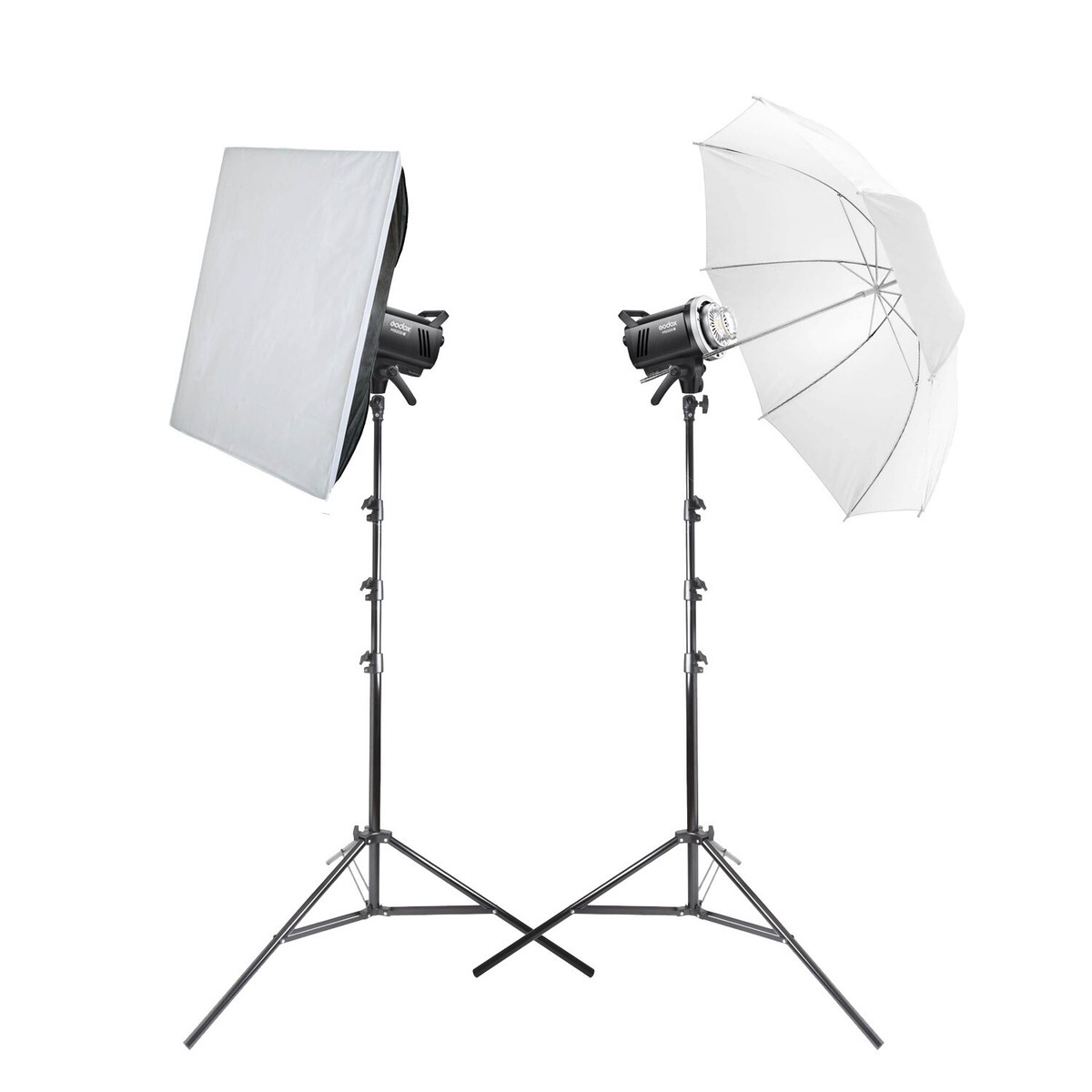 GODOX MS200-V Studio Flash Twin Lighting Kit 200W, 5800±200K - Main Image