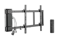 ynVISION Motorized Swing Wall Mount Bracket for 32"- 65" TV with Remote Control