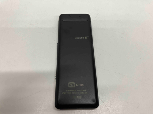 SONY ICD-UX560F Stereo IC Voice Recorders Black 4GB MP3 Good - Picture 2 of 5