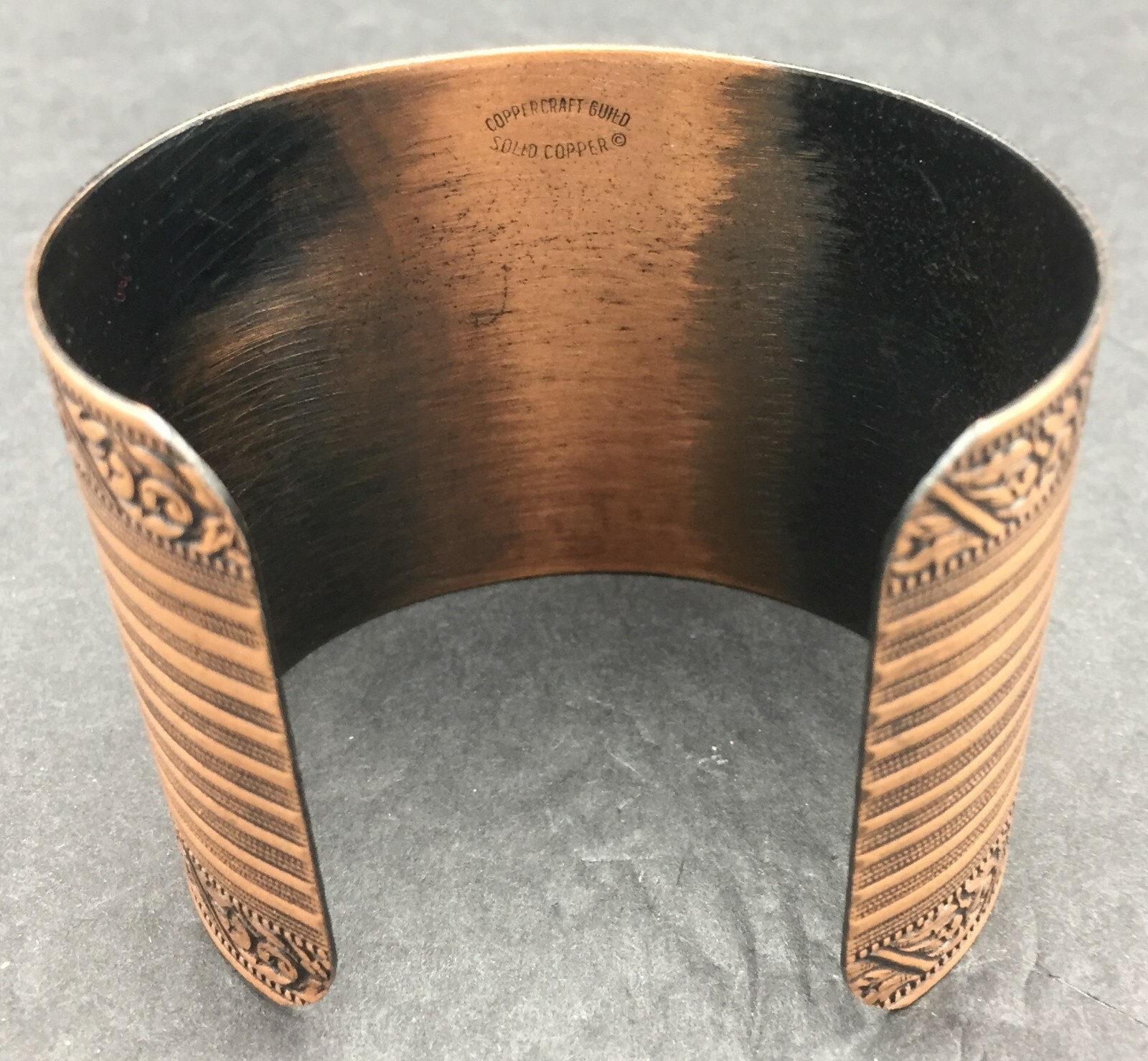 Coppercraft Guild Vintage Solid Copper Cuff Brace… - image 2