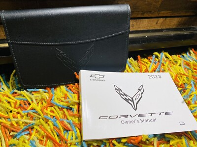 #ad 🟣 2023 CORVETTE OWNERS MANUAL NAVI STINGRAY Z06 1LT 2LT 3LT Z51 C8 2 PIECES $198.88