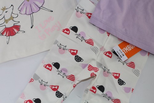 Gymboree Mix 'n' Match Baby Girl's Size 6-12 NWT Leggings Tops Lot Cat Set NEW - Picture 4 of 5