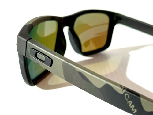 NEW Oakley HOLBROOK Army Camo POLARIZED Galaxy Jade Sunglass 9102 | eBay