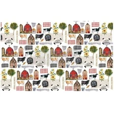 re design with Prima Découpage Décor Tissue Paper – Farm To Table – 2 sheets 