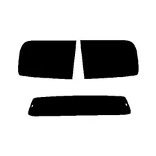 For Toyota Hilux Pickup 4-door 2005-08 Pre Cut Window Tint Kit 20% Dark Rear