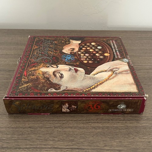 Handmade 20 mm Semi-Precious Stone Marble Solitaire Board Game- Authentic Models - Picture 19 of 24