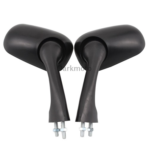 Black Motorcycle Rear Side Review Mirrors For Honda CBR250 RR CBR400 NC30 NC23 - Picture 4 of 10