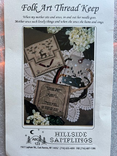 Hillside Samplings/Liberty Hill- Fold Art Thread Keep Kit