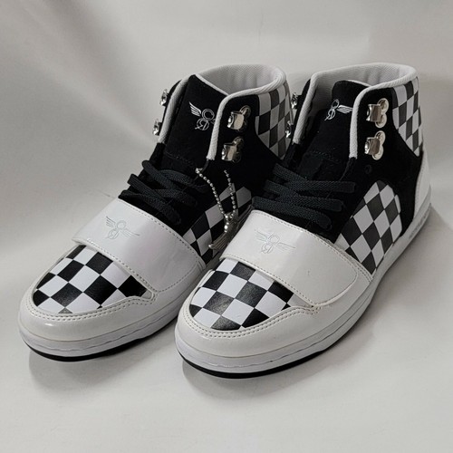 White Shoes Treading Checkers | eBay