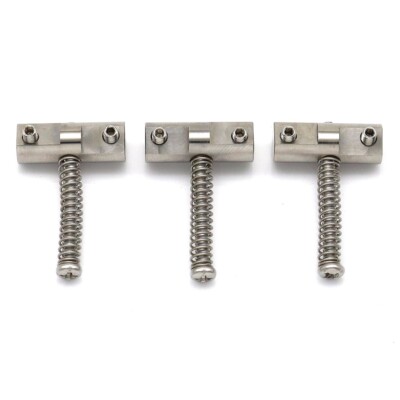 Titanium Allo Compensated Vintage Bridge Saddles Set for Telecasters Tele Guitar