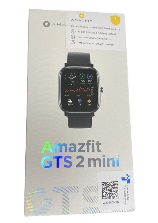 AMAZFIT SMARTWATCH A2018B GTS 2 MINI BLACKAMAZFIT SMARTWATCH A2018B GTS 2  MINI BLACK