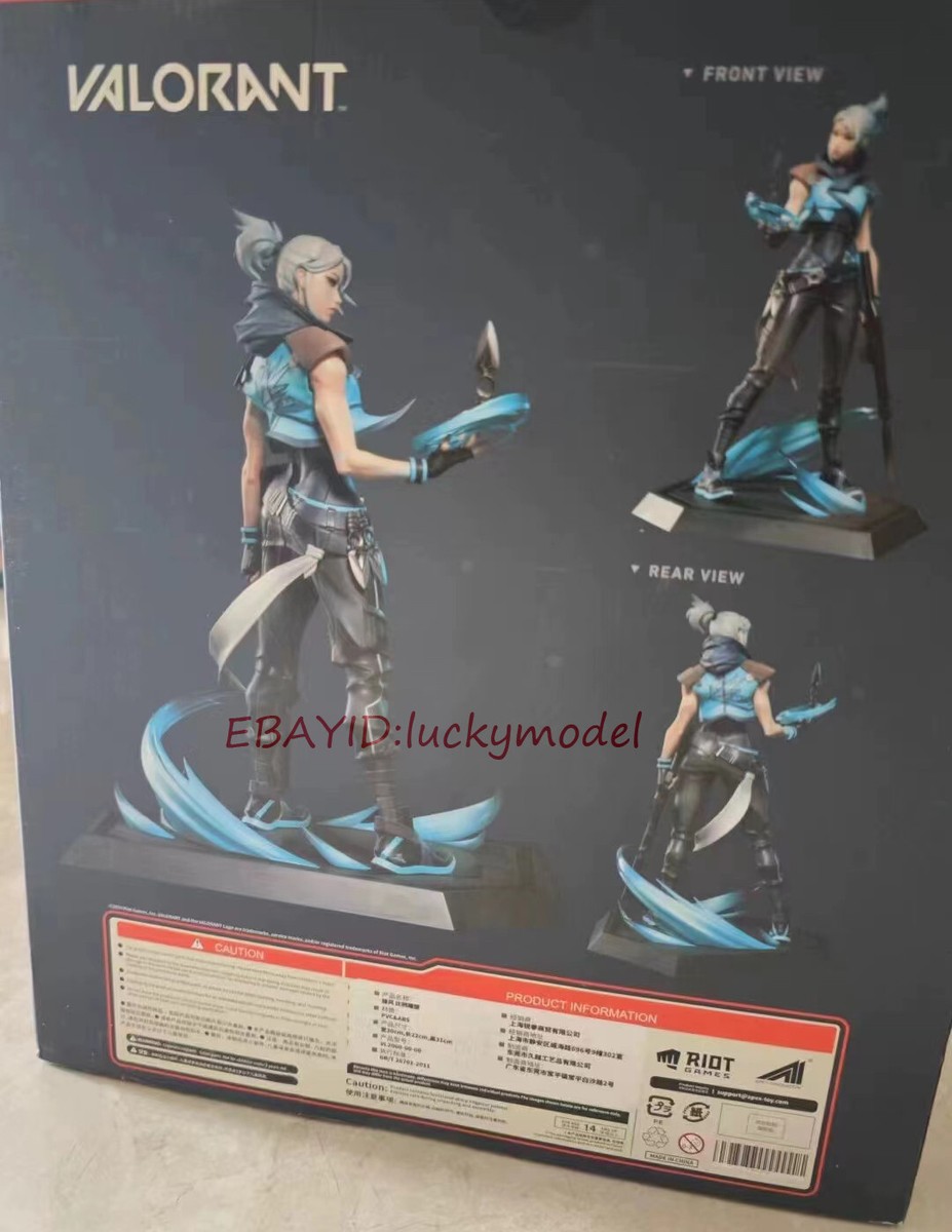 VALORANT Jett 1/6 Scale PVC Statue Model In Stock NEW | eBay