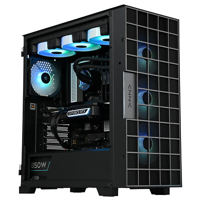 AZZA Gaming PC - Intel Core i9-11900K, RTX 4060 Ti, 16GB RAM, 1TB SSD, WaKü, W11