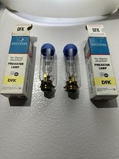 DFK "2-pack" projector lamp projection light bulb 120v 1000 watt, NOS Sylvania