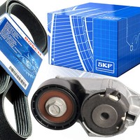 Bosch 4PK735 Keilrippenriemen + Rolle FüR Ford Mondeo Jaguar X-TYPE
