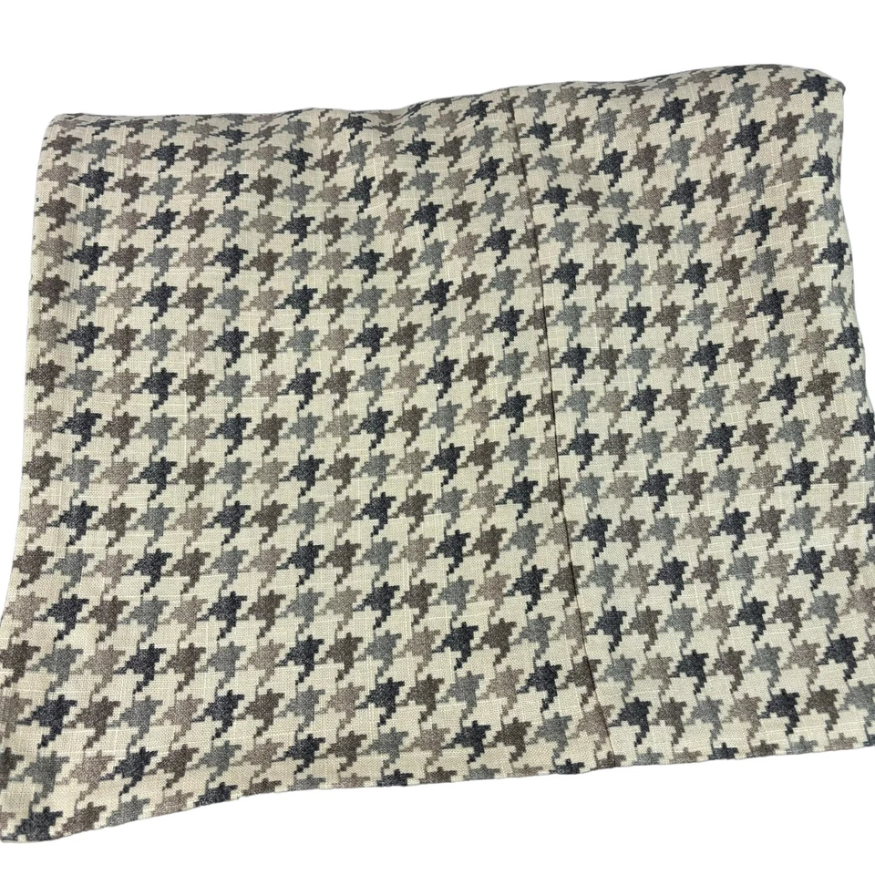 Capa de edredom tamanho completo Eastern Accent nicho espinha de peixe mistura de linho 78” X 88” - Imagem 2 de 4