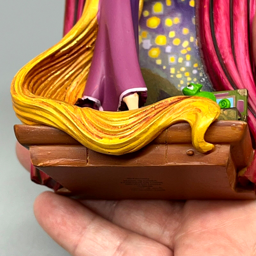 Disney Tangled Christmas Ornament Rapunzel Gemälde mit Pascal freistehend - Bild 12 von 23