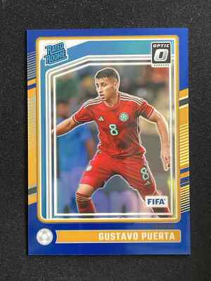 Gustavo Puerta 2024-25 Panini Donruss Optic Blue FIFA /149