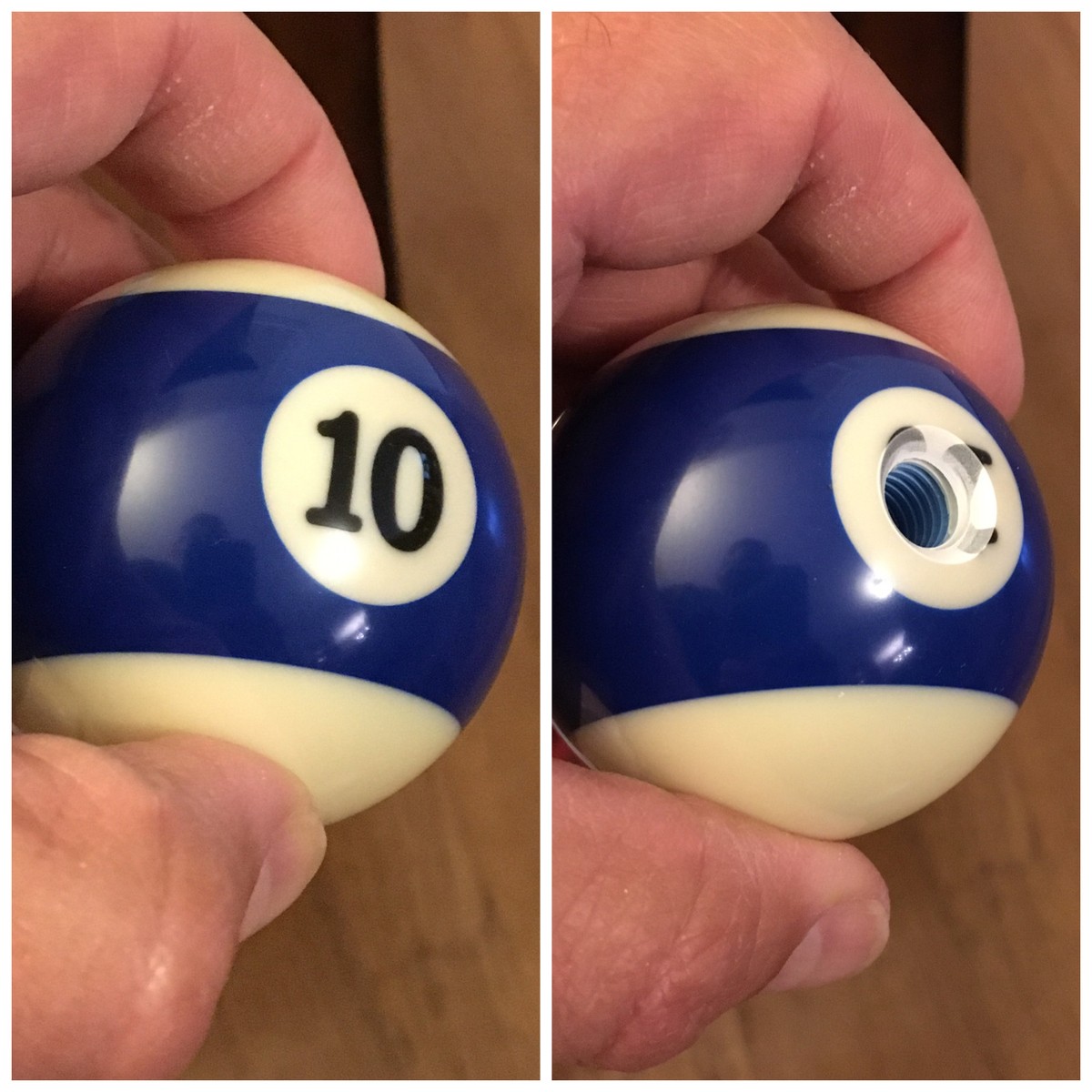 8 eight POOL BILLIARD BALL custom GEAR SHIFTER SHIFT KNOB car lever