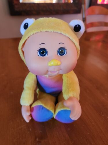 Cabbage Patch Kids Cuties Rainbow Garden Party Crew Frog 9" Doll unisex colorful - Picture 1 of 8