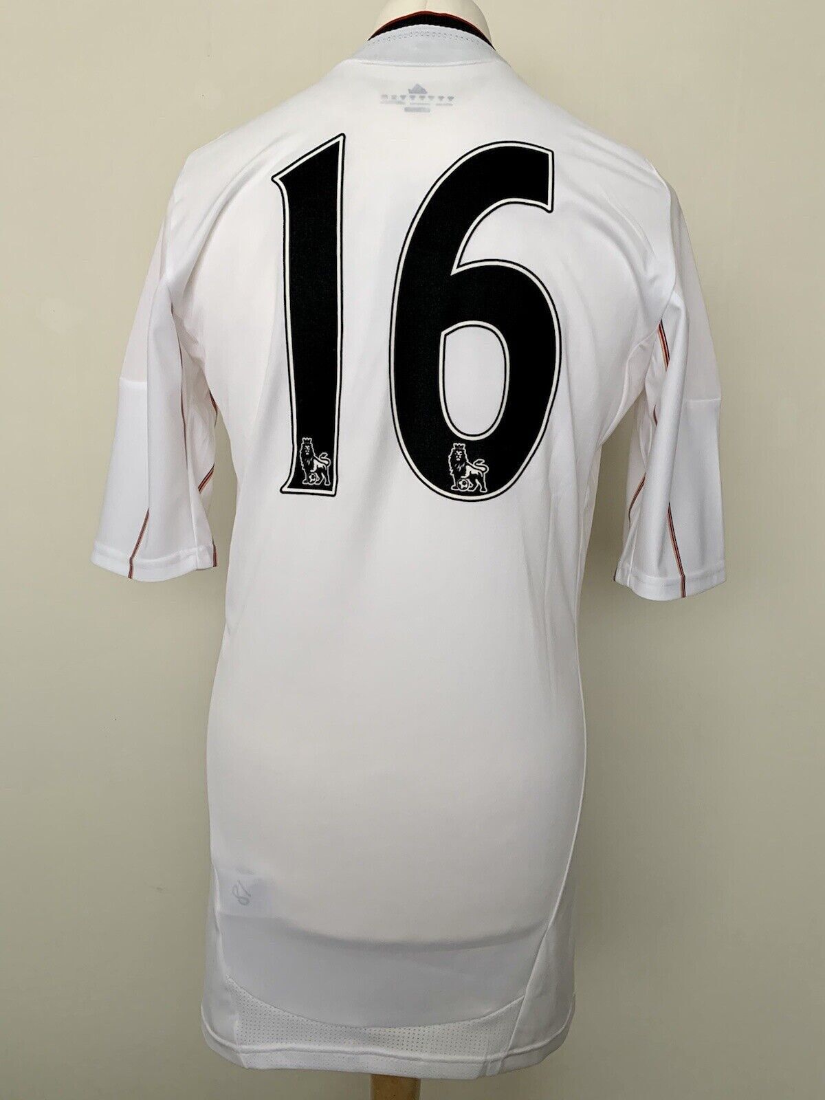 Liverpool 20102011 away 16 match worn Adidas Premier League England