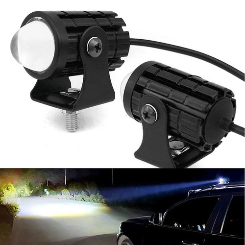 Motorcycle LED headlight Round High Low Beam Headlight Slim Cafe Racer Hot C2 - Picture 14 of 17