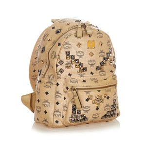 mcm backpack cream