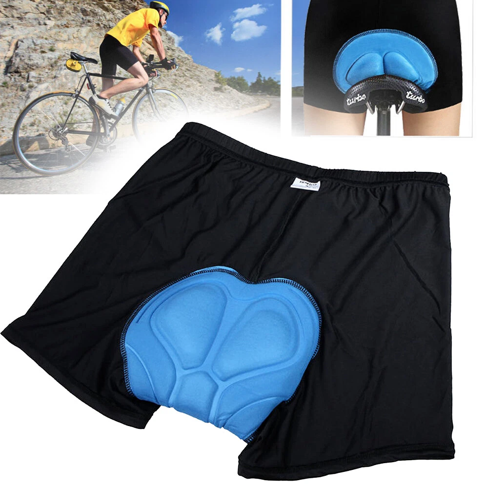 Breathable Cycling Shorts Sponge Padded Shorts Bicycle Underwear Riding  Sports